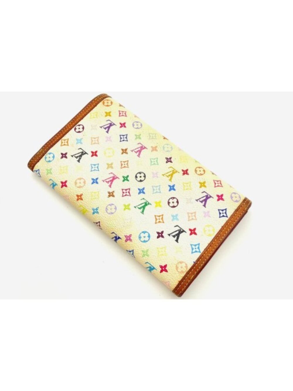 Louis Vuitton X Takashi Murakami White and Multi Color Monogram - Picture 16 of 16